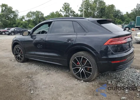 2021 Audi Q8 Premium from USA, damaged, VIN WA1AVAF19MD000986